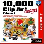 10,000 ClipArt Images PC CDROM software