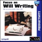 Focus Will Writer PC CDROM software